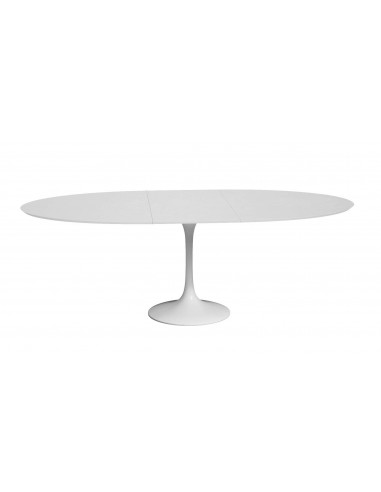 TULIP Oval table extensible plateau en laminé