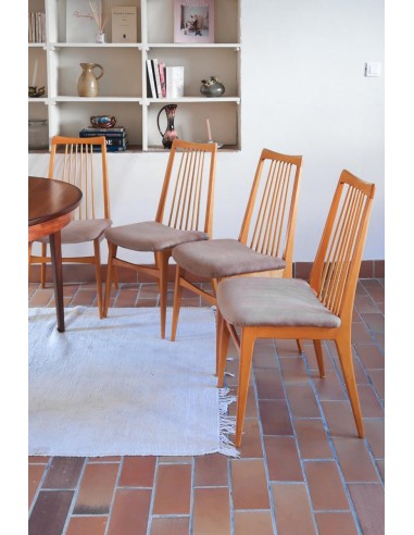 4 chaises scandinaves Benze Sitzmöbel