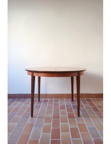 Grande table ronde extensible scandinave