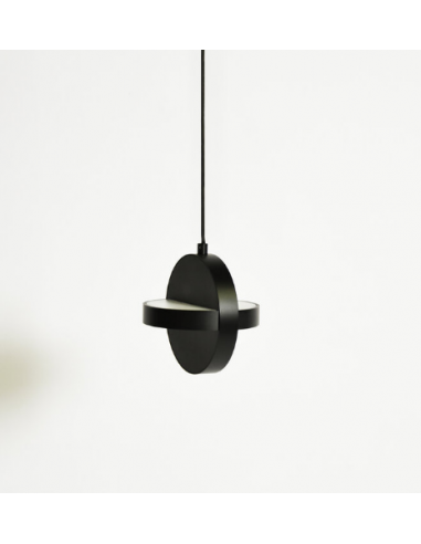 Lampe suspension design noire Eno Studio "Plus"