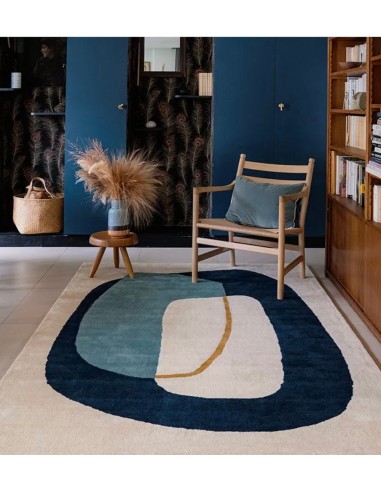 Tapis esprit seventies INCLUSION 100 % Laine