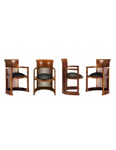 Set 4 Barrel Chair 606